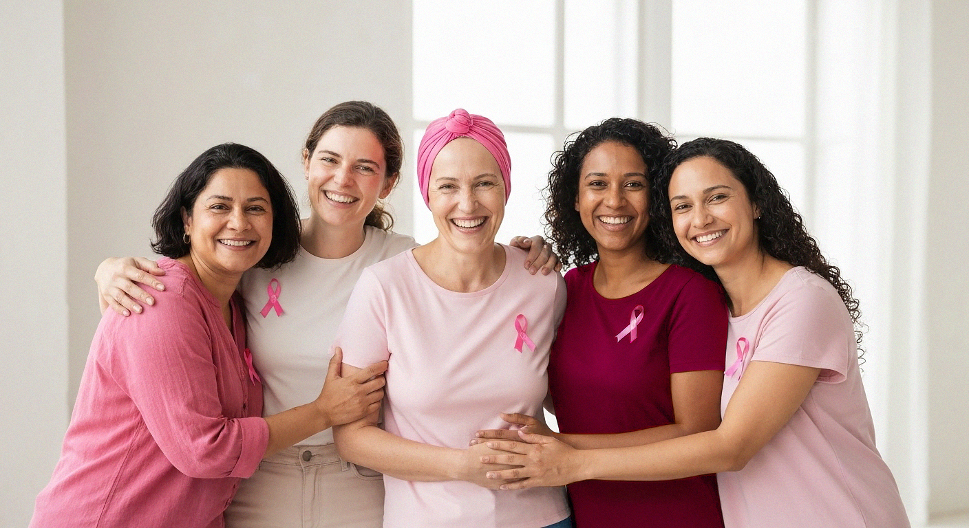 Prevenção com consultas, mamografia, vacina HPV e Papanicolau
